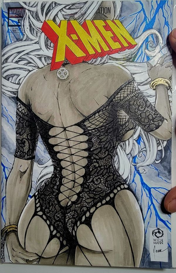 Image for X-Men #1 Storm Sketch Cover by Jesse Wichmann 