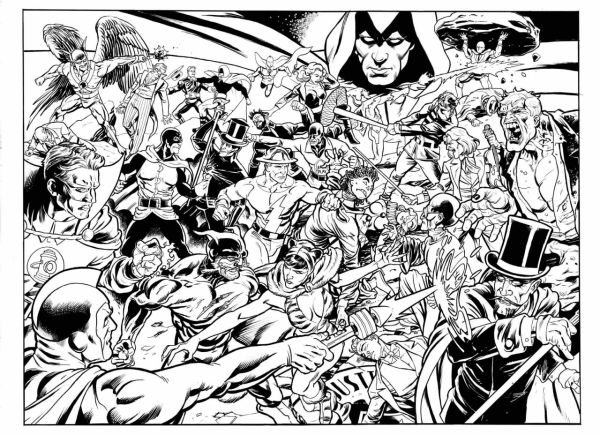 Image for Justice Society vs Injustice Society by Stephen Sadowski