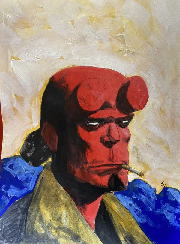 Image for On-Site Convention Commission Priority for Scott Hampton at Lake Como Comic Art Festival 2026