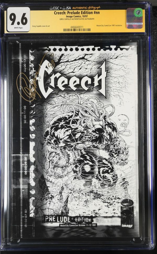 Image for Creech: Prelude Edition #nn CGC 9.6 Signed by Greg Capullo