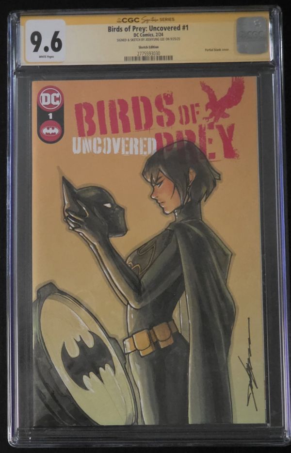 Image for Cassandra Cain Batgirl by Jeehyung Lee on Birds of Prey: Uncovered #1 CGC 9.6