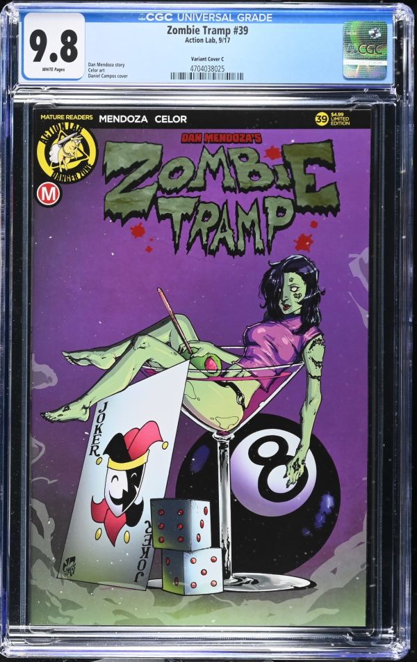 Image for Zombie Tramp #39 Variant Cover C CGC 9.8