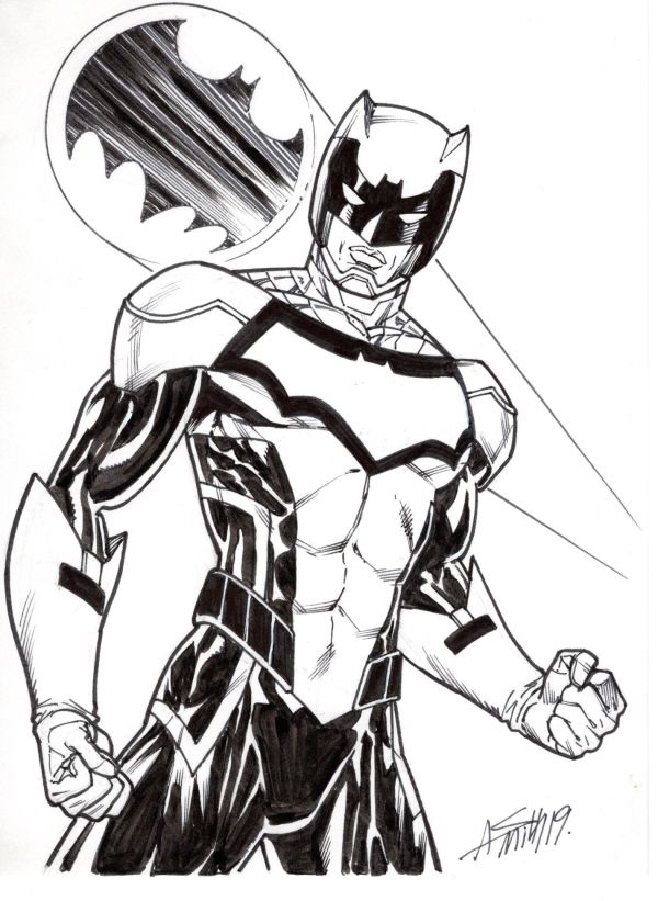 Image for THE SIGNAL ORIGINAL ART SKETCH CARD SIGNED ANDY SMITH