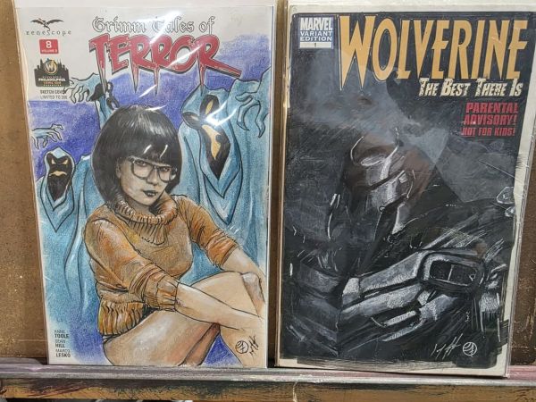 Image for Grimm Tales of Terror #8 / Wolverine #1 Sketch Covers