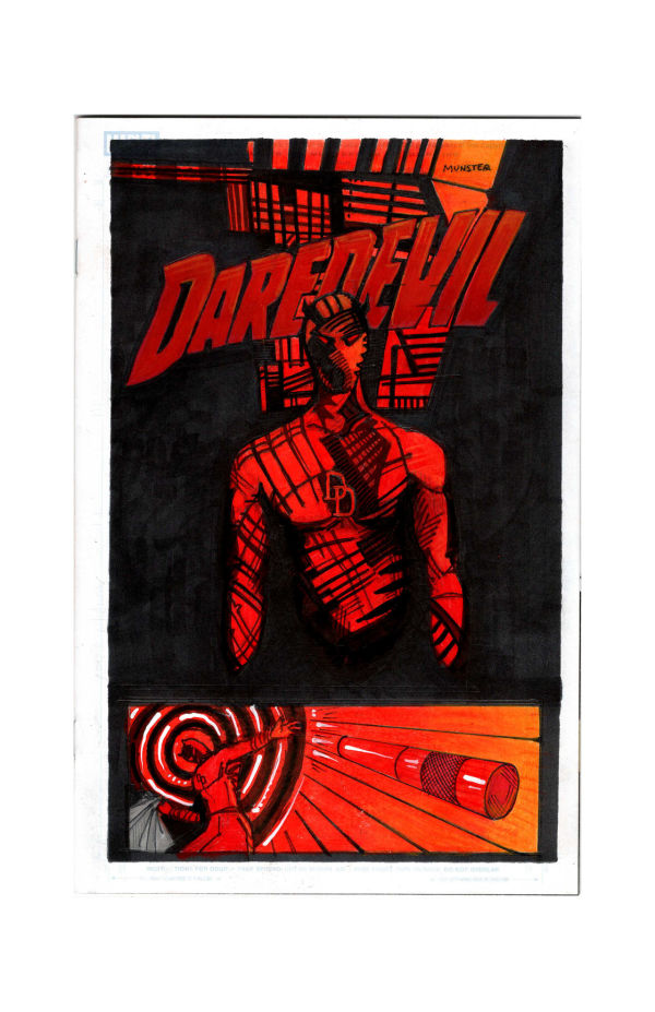 Image for Daredevil 1 Sketch Cover (Maleev homage)