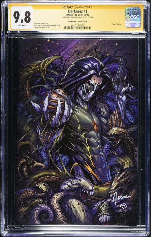 Image for Darkness #1 CGC 9.8 Signed by Jesse Wichmann 