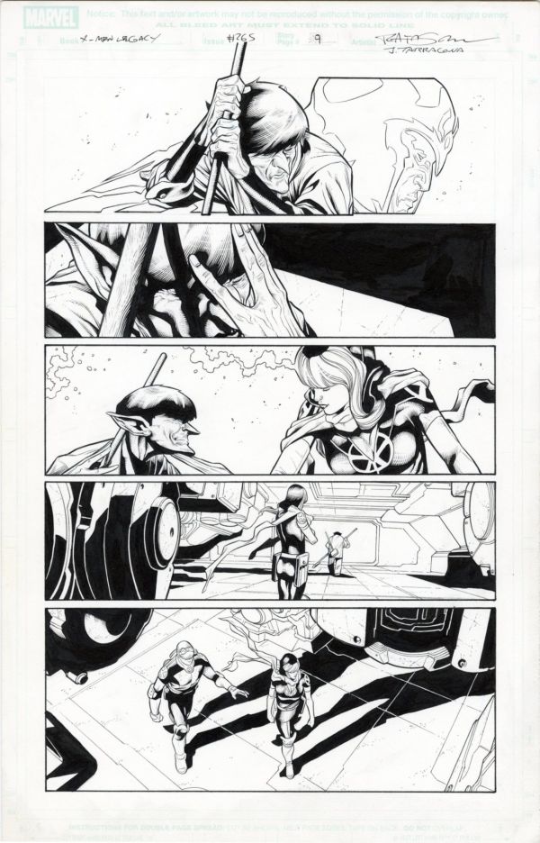 Image for X-Men Legacy #265 Page 9 Original Art by Rafa Sandoval