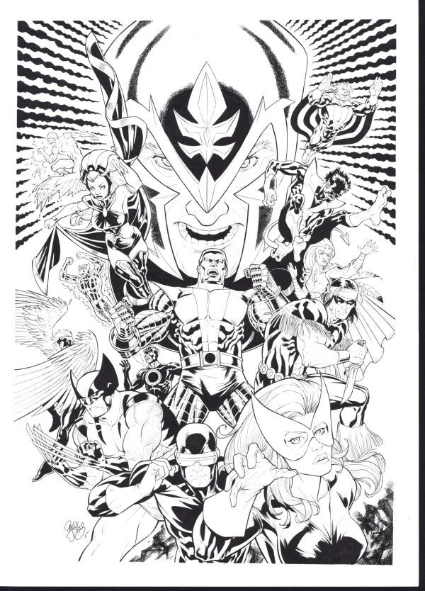 Image for X-Men vs Magneto Illustration by Paco Diaz