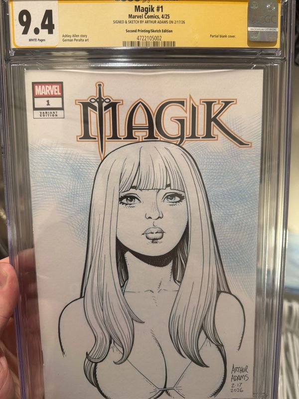 Image for Arthur Adams Magik Sketch 
