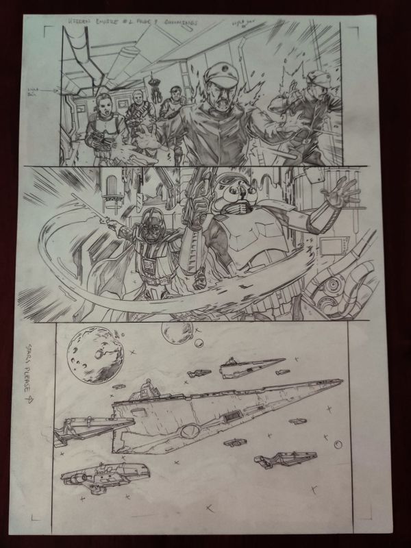 Image for Star Wars Hidden Empire 1 Page 9 Steven Cummings. Inferno Squad