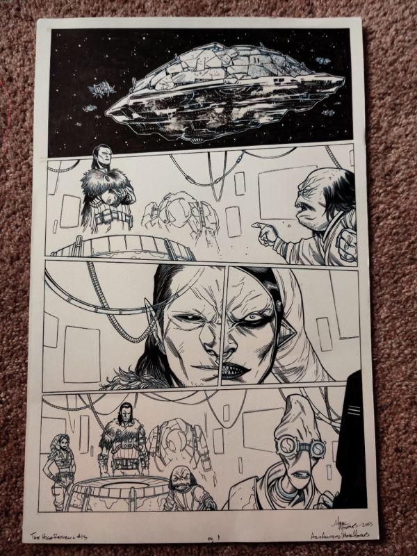 Image for Star Wars High Republic 13 Page 1, Ario Anindito and Mark Morales. Signed by Mark Morales