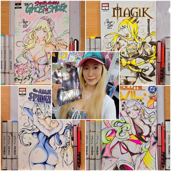 Image for On-Site Convention Commission Priority for Rachta Lin at Lake Como Comic Art Festival 2026