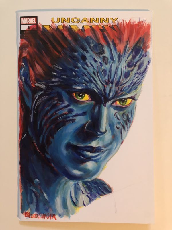 Image for Mystique Sketch Cover Rebecca Romijn