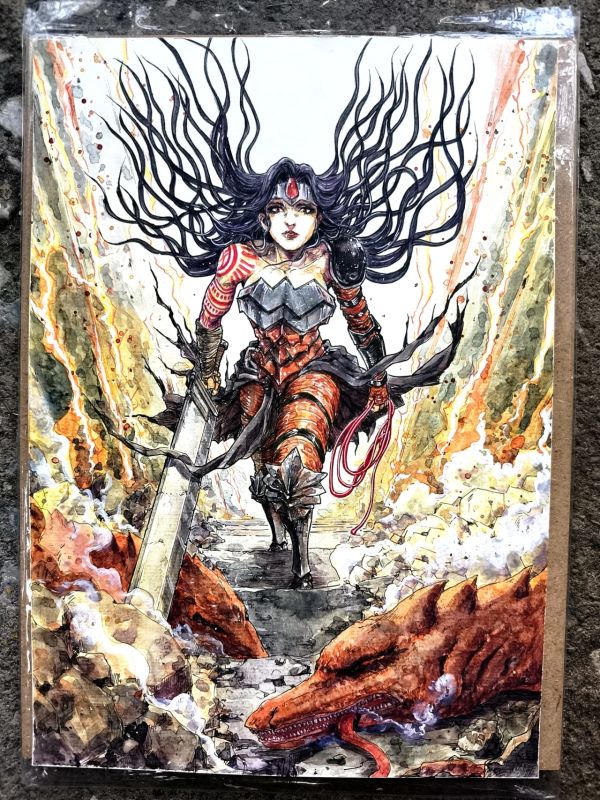Image for absolute wonderwoman stair way to hell