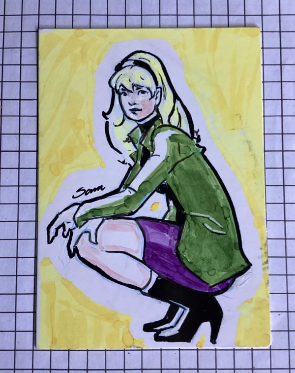 Image for Gwen Stacy - Personal Sketch Card
