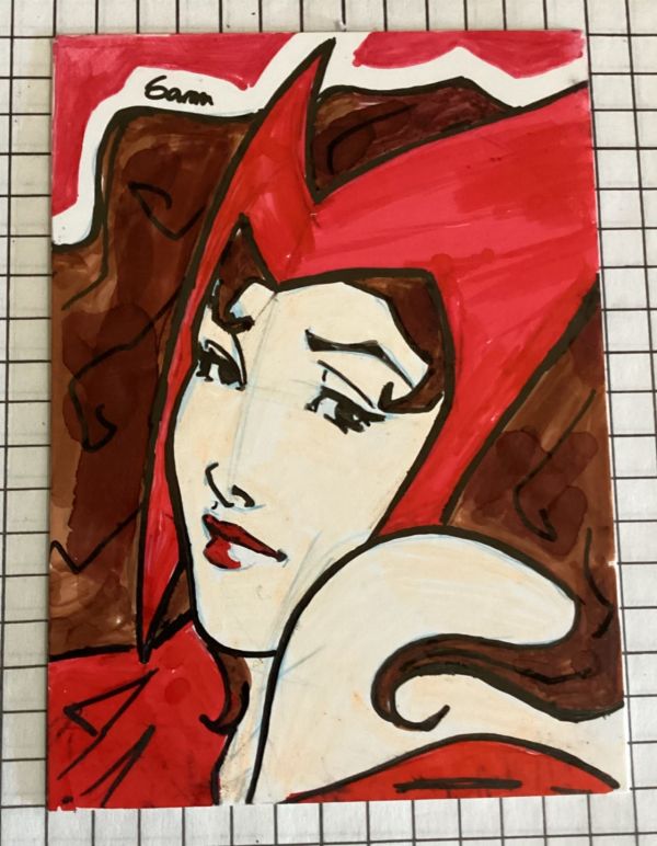 Image for Wanda Maximoff - Personal Sketch Card