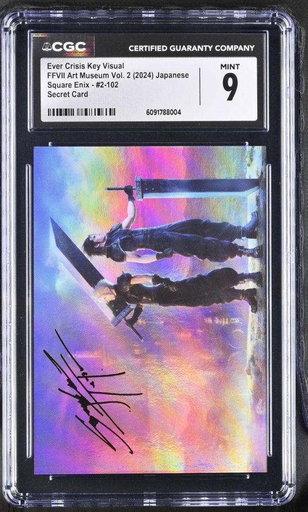 Image for Ever Crisis Key Visual #2-102 FFVII Art Museum Vol. 2 CGC 9