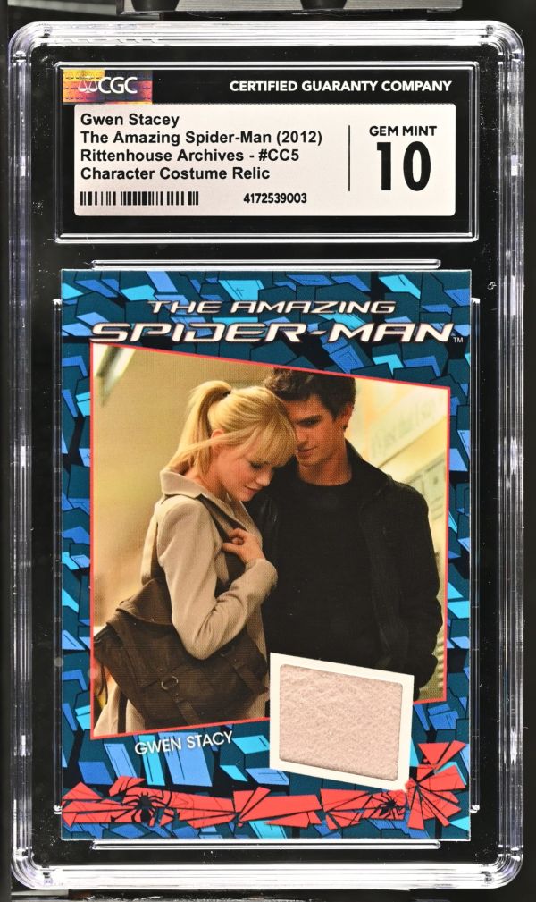 Image for Gwen Stacey #CC5 Character Costume Relic CGC 10
