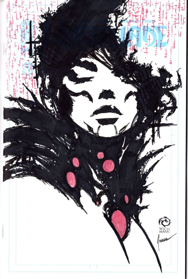 Image for Witchblade #1 Sketch Cover by Jesse Wichmann 