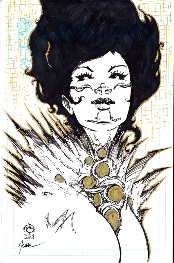 Image for Witchblade #1 Sketch Cover by Jesse Wichmann 