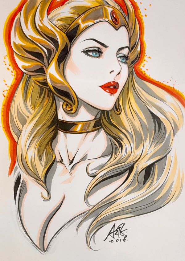 Image for She-Ra Commission Sketch by Artgerm