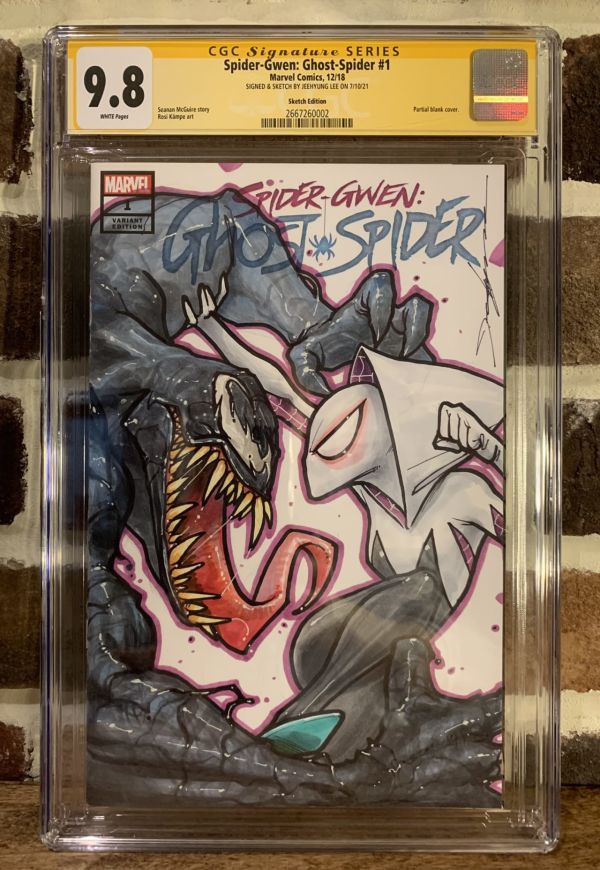 Image for Spider-Gwen: Ghost Spider #1 CGC 9.8