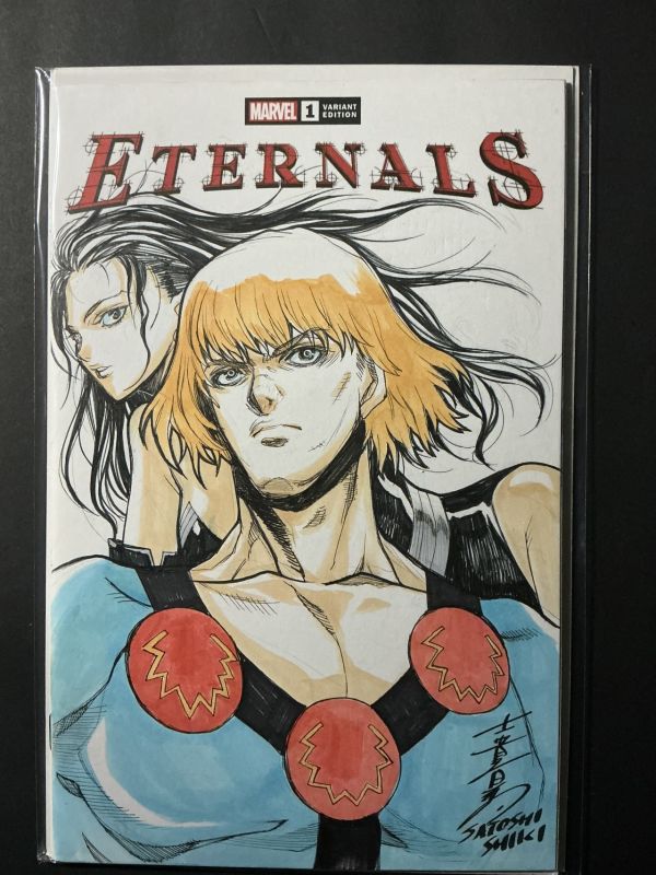 Image for Eternals Sketch by Satoshi Shiki