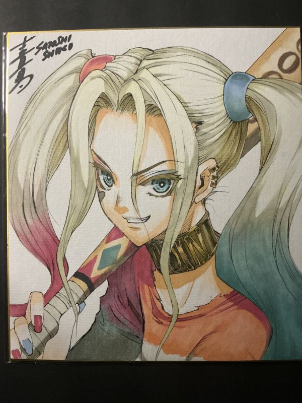 Image for Harley Quinn Shikishi Board by Satoshi Shiki