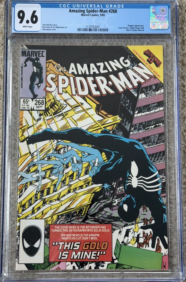 Image for Amazing Spider-Man #268 | CGC 9.6 W