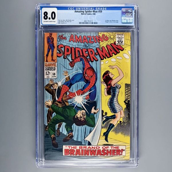 Image for Amazing Spider-Man #59 CGC 8.0
