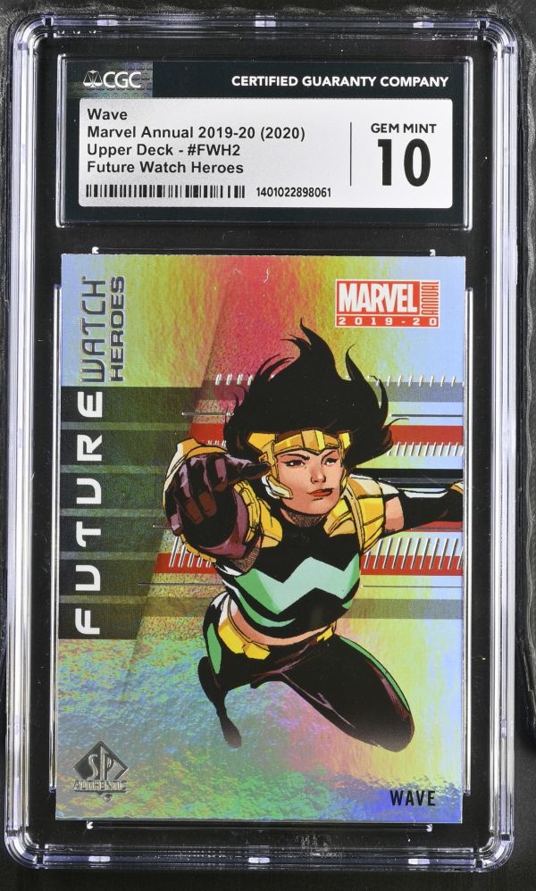Image for Wave Marvel Annual 2019-20 Future Watch Heroes CGC 10
