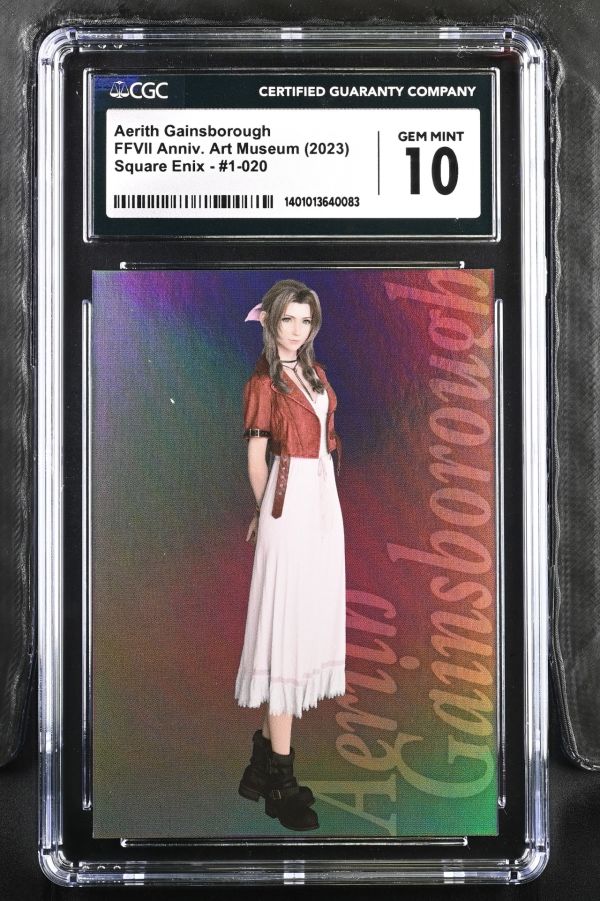 Image for Aerith Gainsborough #1-020 FFVII Anniv. Art Museum CGC 10