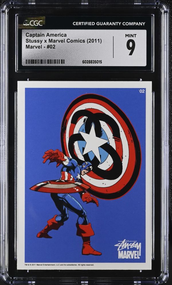 Image for Captain America #02 Stussy x Marvel Comics CGC 9