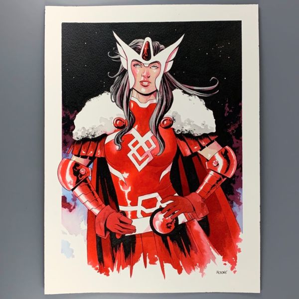 Image for Lady Sif Original Art Commission by Mike McKone