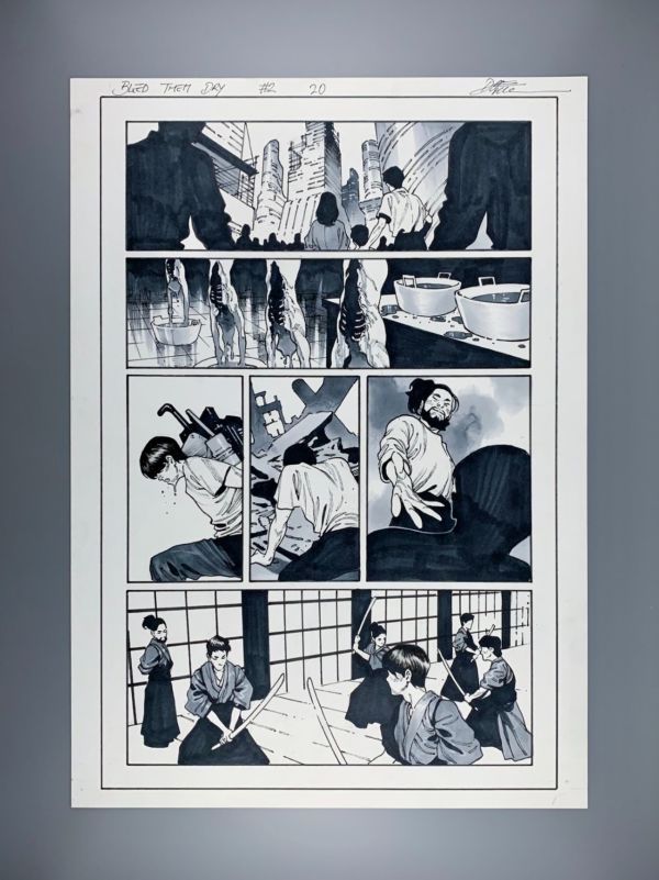 Image for Bleed Them Dry Issue 2 Page 20 Original Art by Dike Ruan