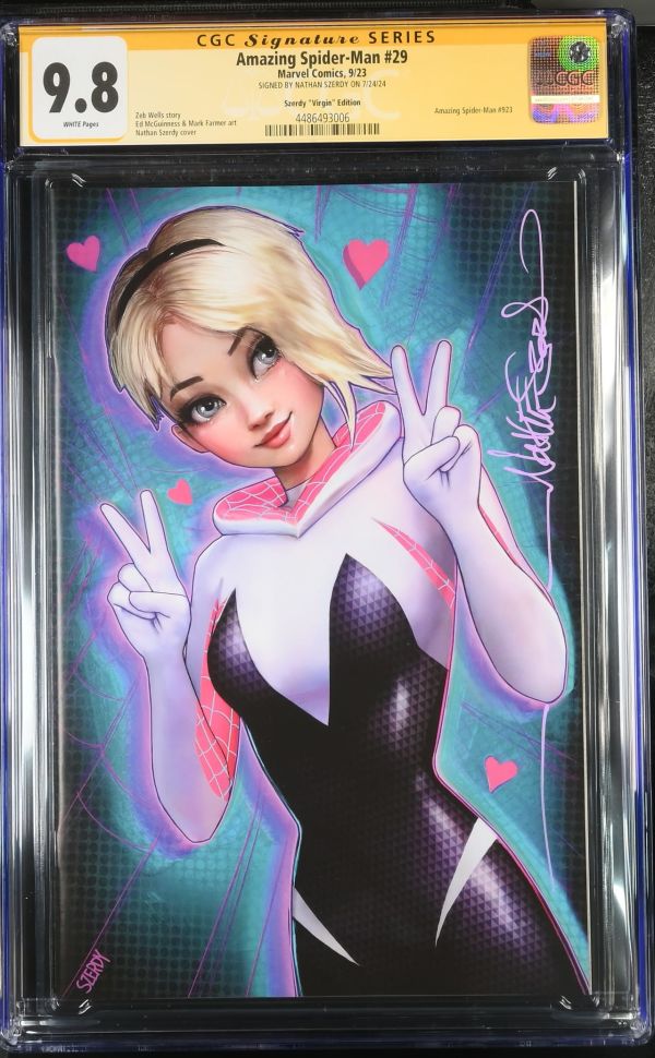 Image for Amazing Spider-Man #29 CGC 9.8 Signed by Nathan Szerdy