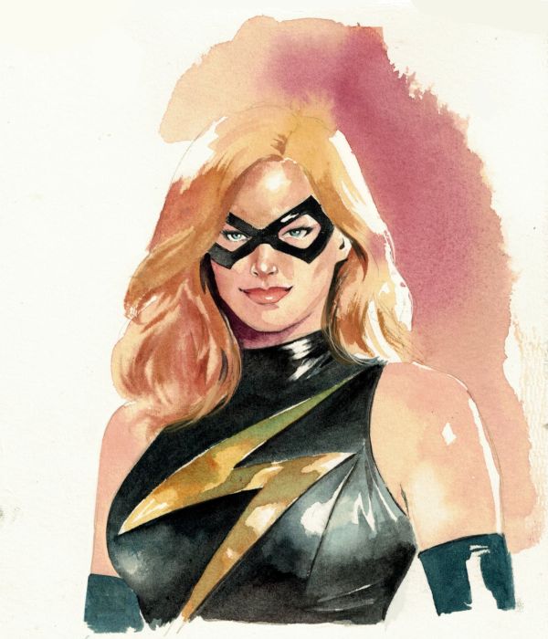 Image for Ms.Marvel A5 sketch
