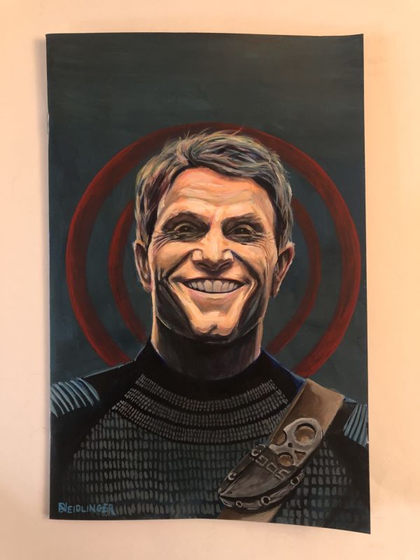 Image for Bullseye Sketch Cover Featuring Wilson Bethel