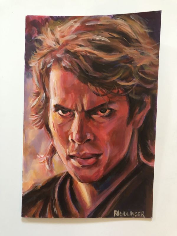 Image for Anakin Skywalker painted sketch cover