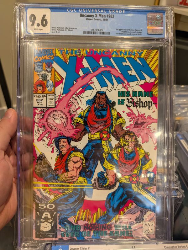 Image for Uncanny X-Men #282 CGC 9.6