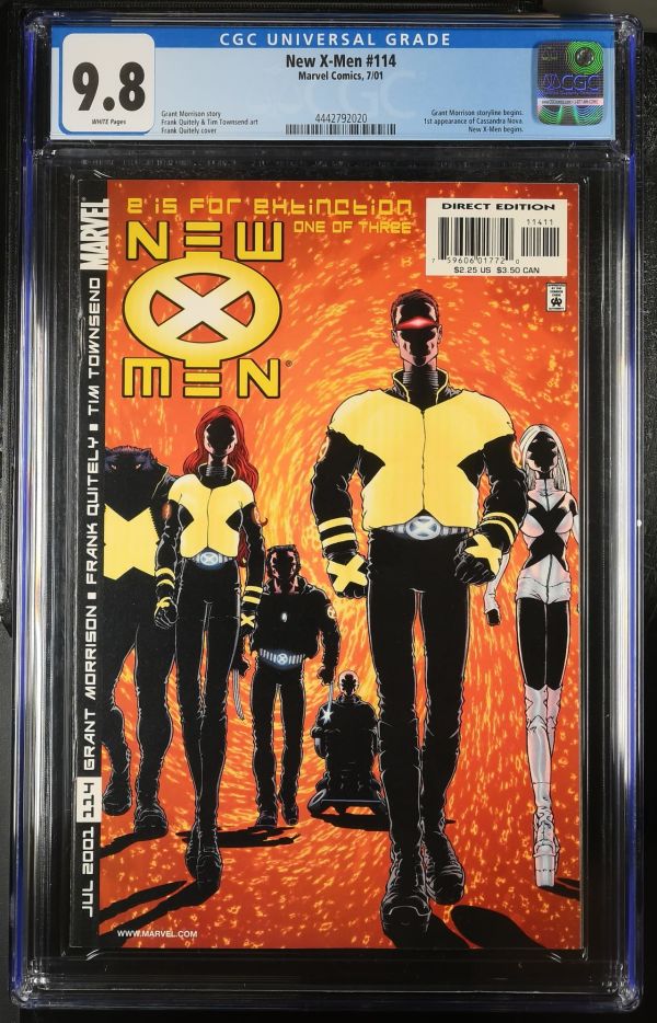 Image for New X-Men #114 CGC 9.8