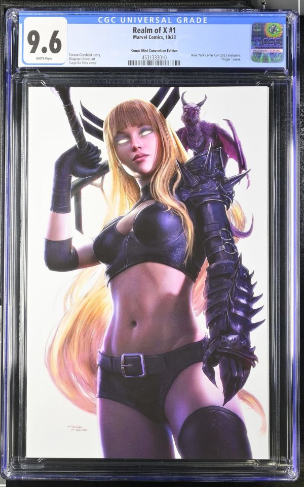 Image for Realm of X #1 Comic Mint Convention Edition CGC 9.6