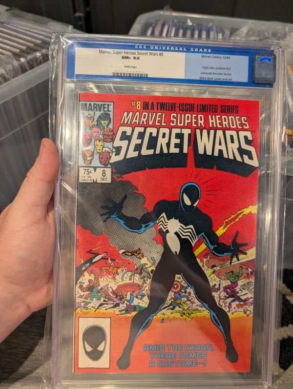 Image for Marvel Super Heroes Secret Wars #8 CGC 9.6