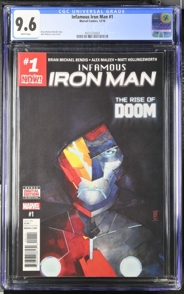 Image for Infamous Iron Man #1 CGC 9.6