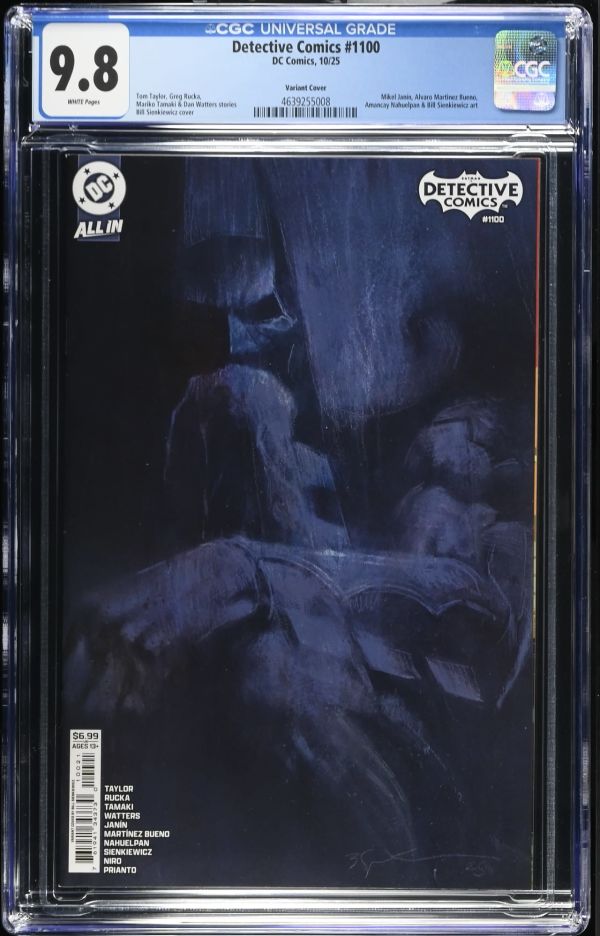 Image for Detective Comics #1100 Variant Cover CGC 9.8