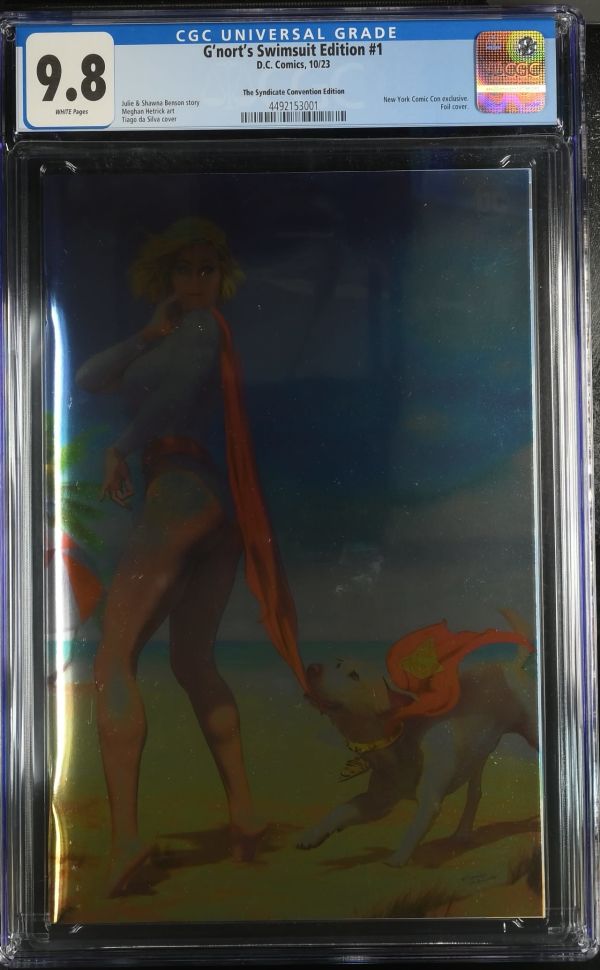 Image for G'nort's Swimsuit Edition #1 CGC 9.8 NYCC Foil