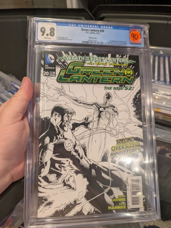 Image for Green Lantern #20 CGC 9.8