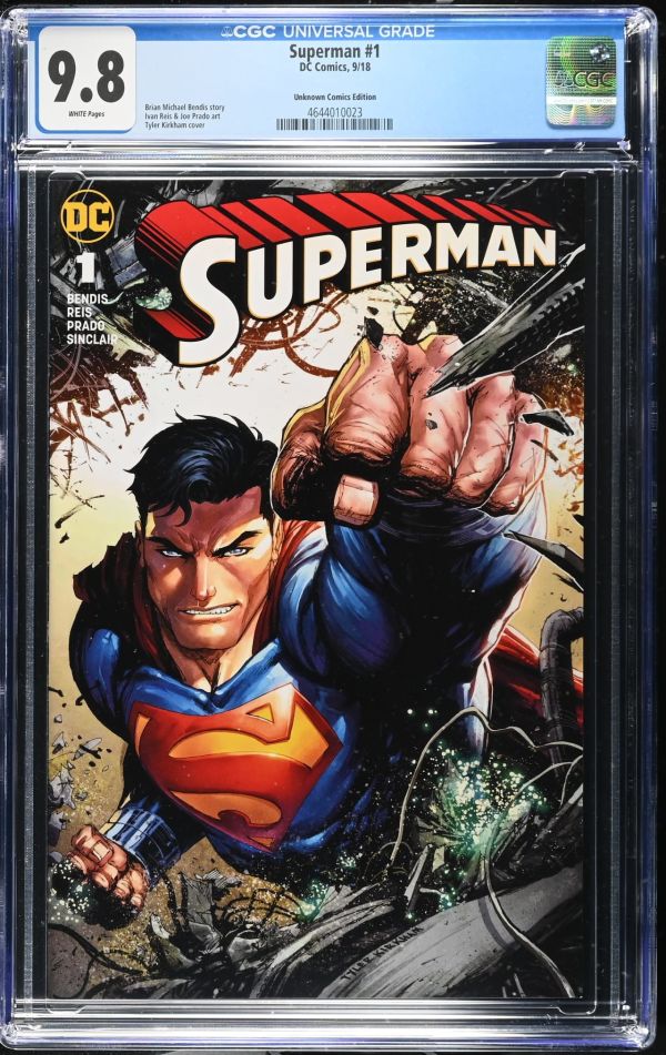 Image for Superman #1 CGC 9.8 Unknown Comics Edition