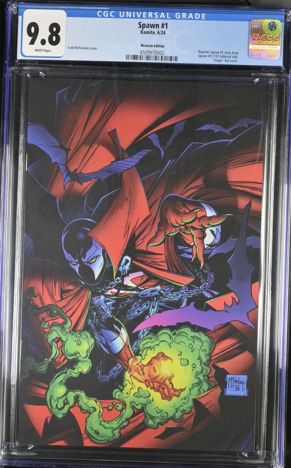 Image for Spawn #1 Mexican Edition CGC 9.8