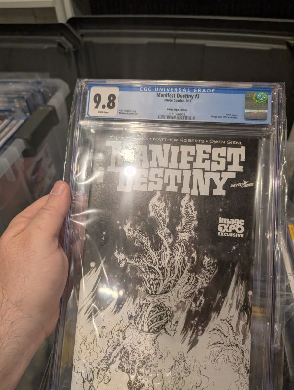 Image for Manifest Destiny #3 Image Expo Edition CGC 9.8